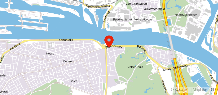 Locatie van Baker Tilly Berk Velsen