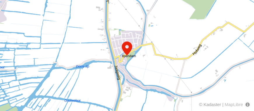 Locatie van De Jong en Tump Assurantie-Bemiddeling