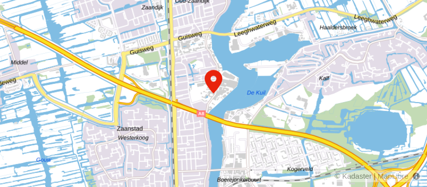 Locatie van Aarsen Assurantiën