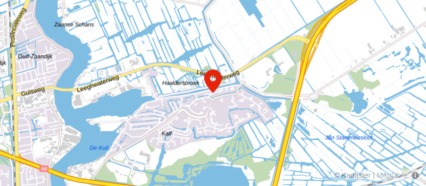 Locatie van Assurantiekantoor H.C.D. Besem