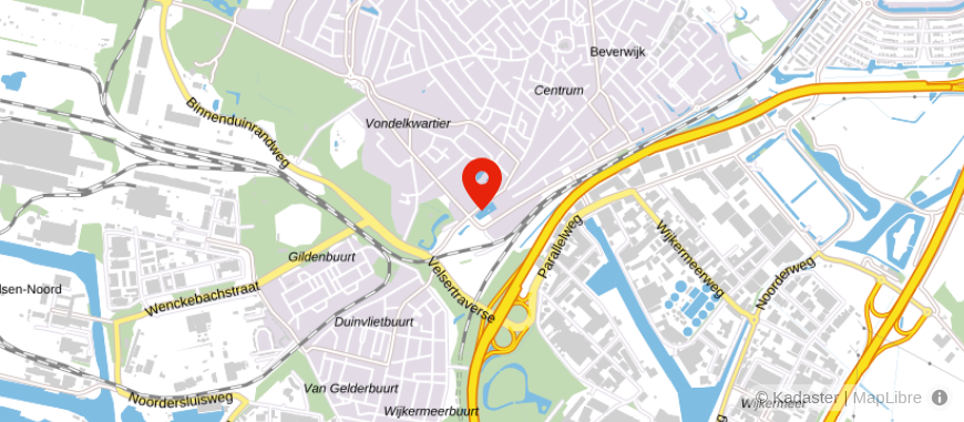 Locatie van Uitvaartverzorging IJmond uitvaartcentrum