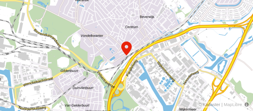 Locatie van AQUA Hypotheken