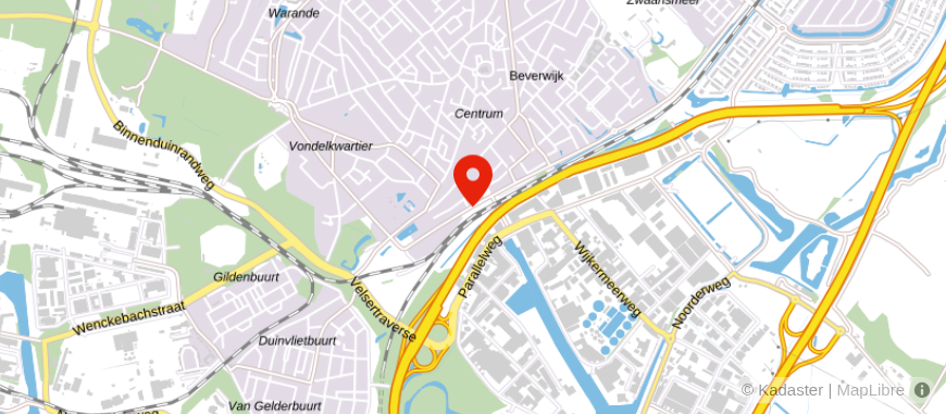 Locatie van Bakker Hypotheken
