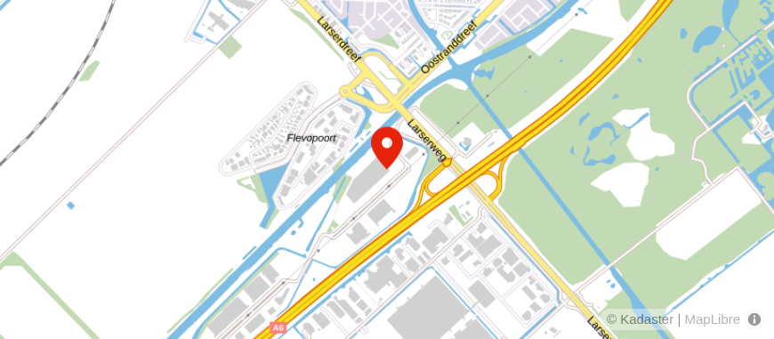 Locatie van De Huizenbemiddelaar Lelystad