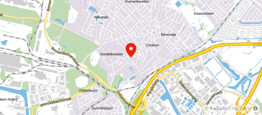 Locatie van Portegies Makelaars