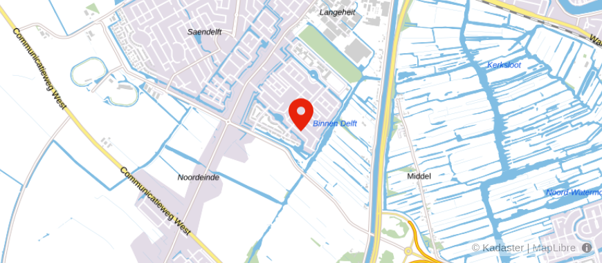 Locatie van JS Financieel Advies