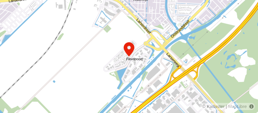 Locatie van Van der Meer & Partners