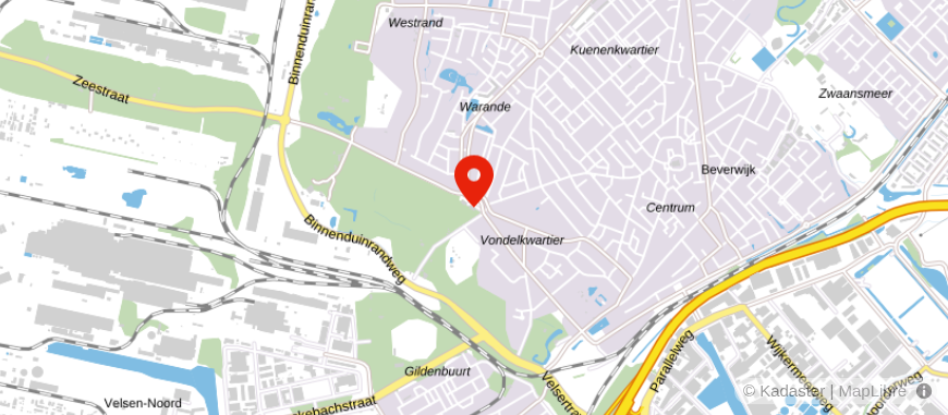 Locatie van De Scheidingsplanner Beverwijk