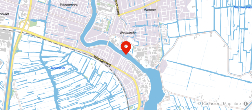 Locatie van KZ-Argo Adviesgroep