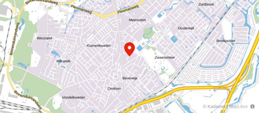 Locatie van Attentiv - Mud & Bruijns