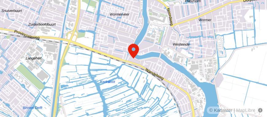 Locatie van Cees Dekker hypotheken en verzekeringen BV