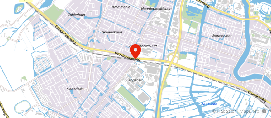 Locatie van KRK Krommenie