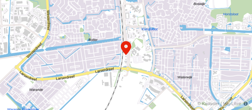 Locatie van OMVR notarissen