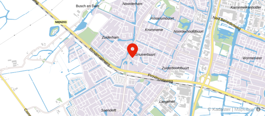 Locatie van Assurantiekantoor van Batenburg en Ernsting