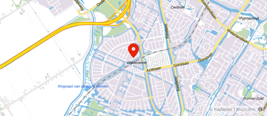 Locatie van Vixx Amsterdam