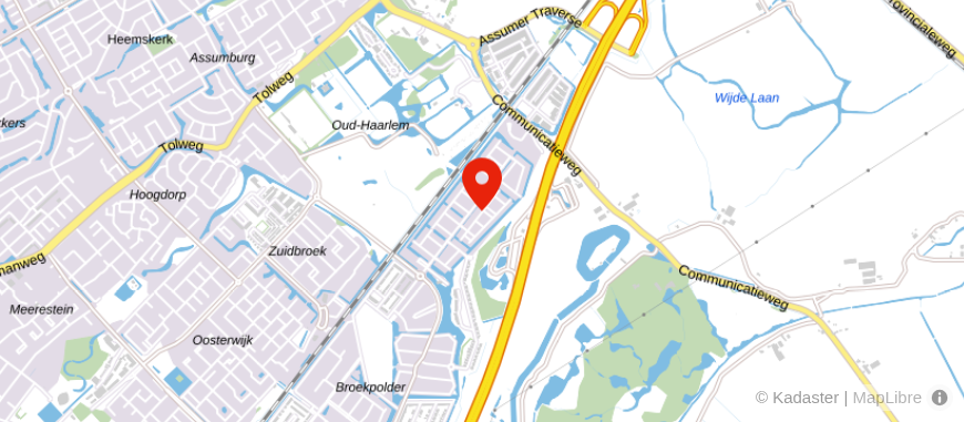 Locatie van Robin Oosterbaan financieel advies