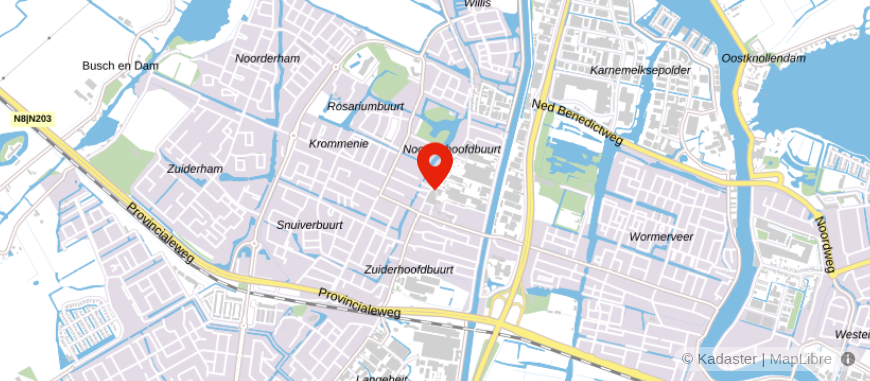 Locatie van CJK Advies