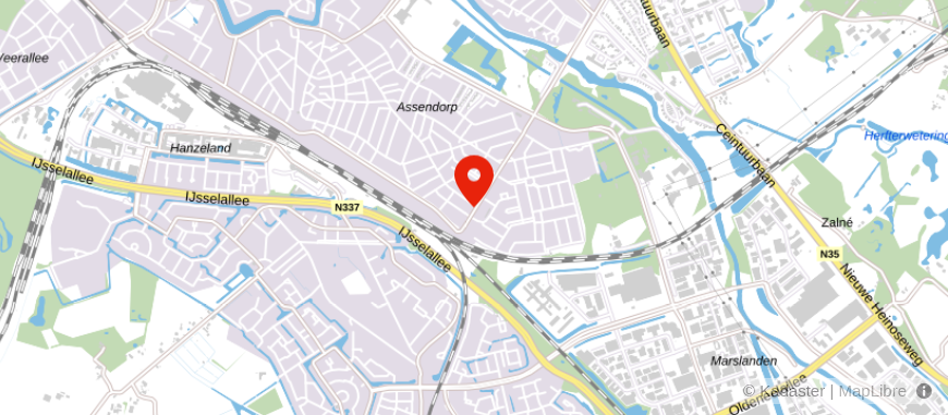 Locatie van Nijland Assurantiën, Prima Advies.