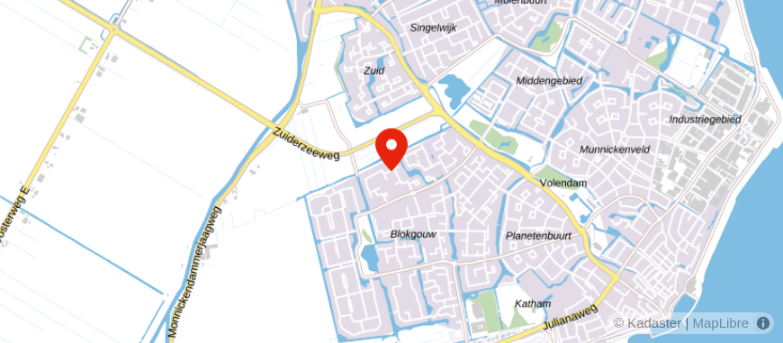 Locatie van Sier & van Raaij