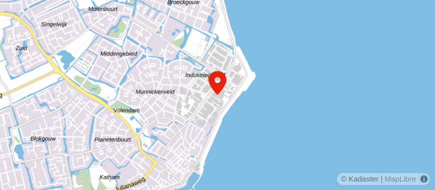 Locatie van nemassdeboer Volendam