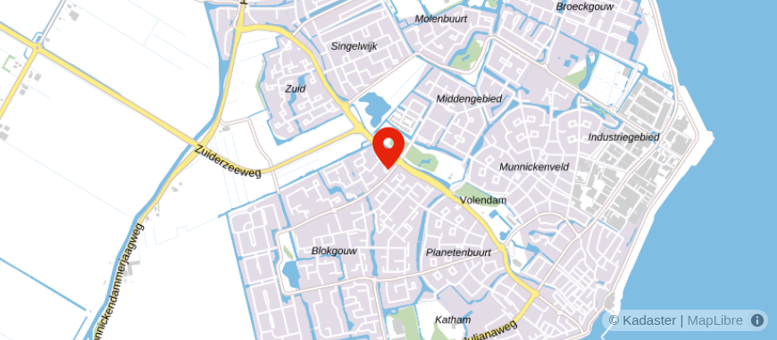 Locatie van Notariskantoor Feitsma Verhagen