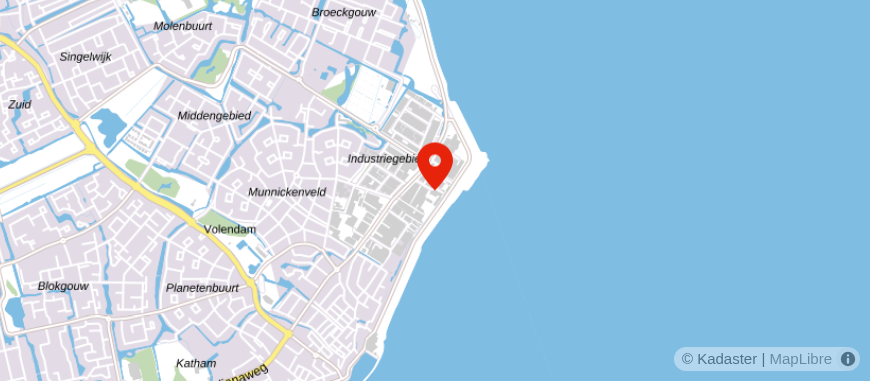 Locatie van Administratiekantoor Hein Koning