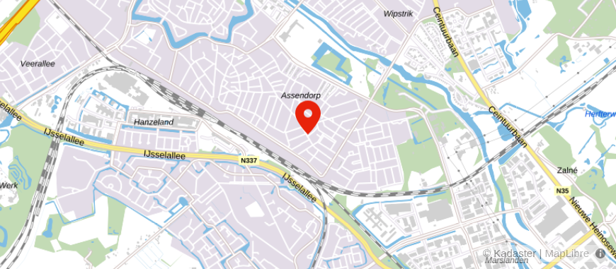 Locatie van de Hypotheekgroep Zwolle