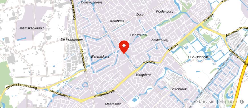Locatie van Accountantskantoor De Wit