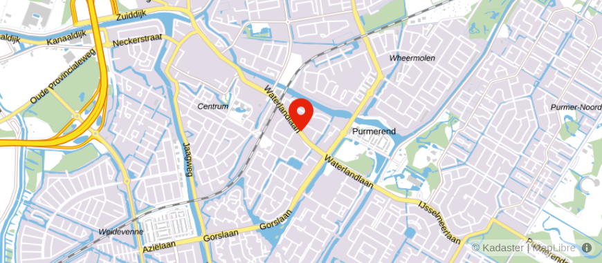 Locatie van Hoekstra en van Eck Purmerend