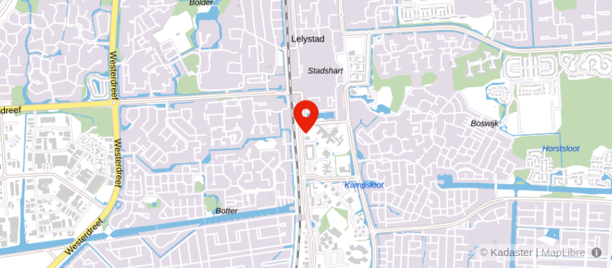 Locatie van Van Westrhenen Makelaardij