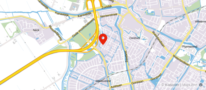 Locatie van Klijn/Zijlmans & Partners B.V.