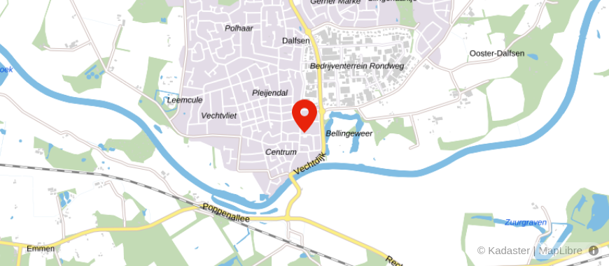 Locatie van Gjaltema Assurantiën en Makelaardij