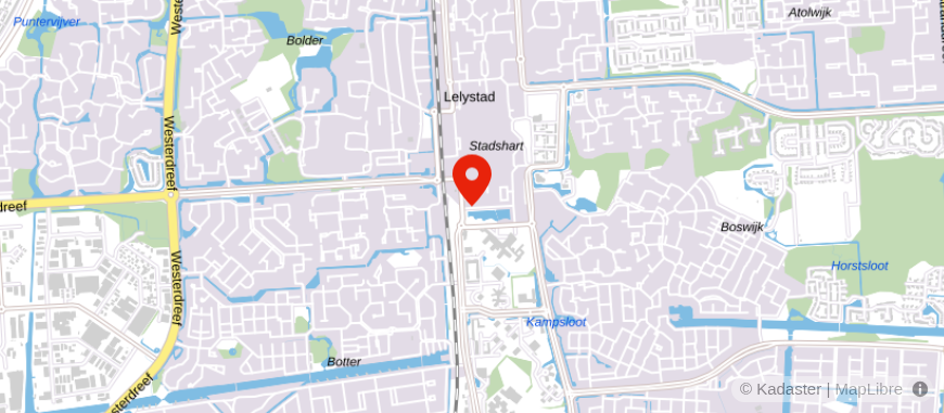 Locatie van Hessels & Hessels Advies