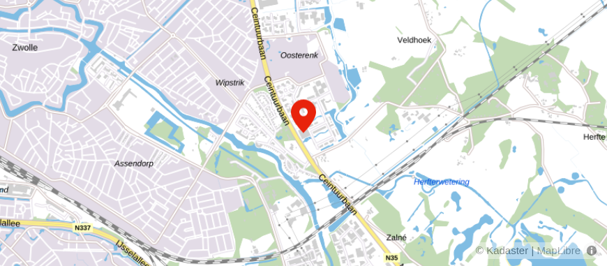 Locatie van Eigen Huis Hypotheekadvies Zwolle