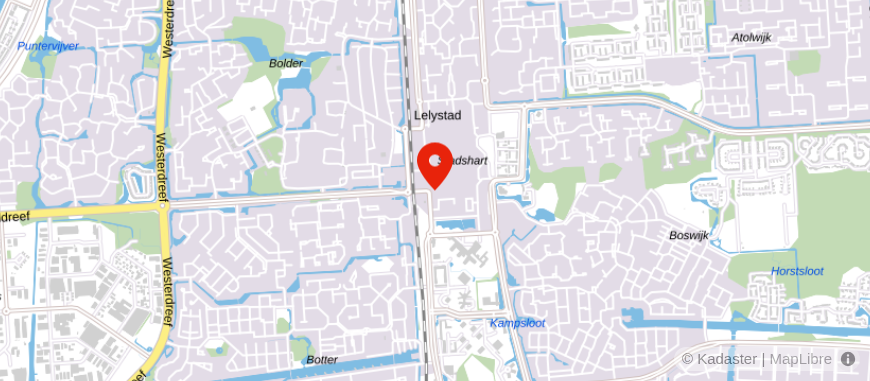 Locatie van Hypotheek House Lelystad
