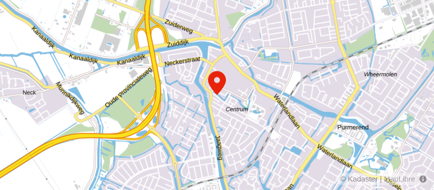 Locatie van Actus Notarisssen N.V.