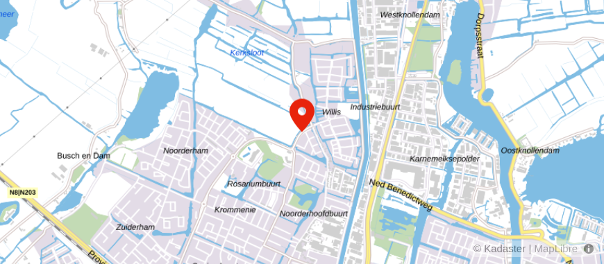 Locatie van Boeg Mediation