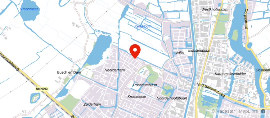 Locatie van Poulain Administratieve Dienstverlening