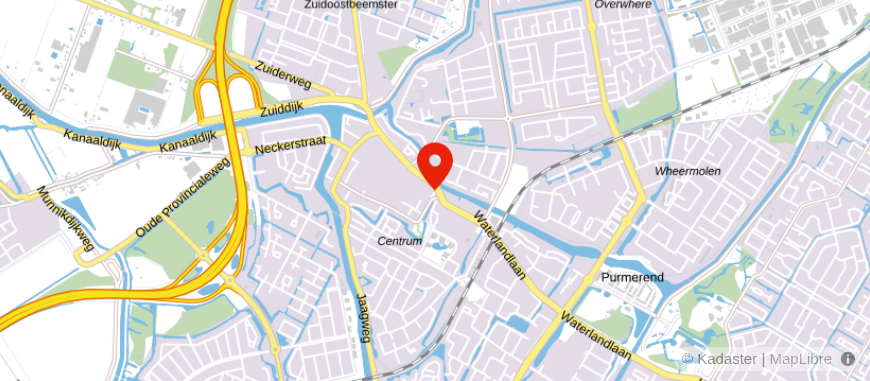 Locatie van De Hypotheker Purmerend