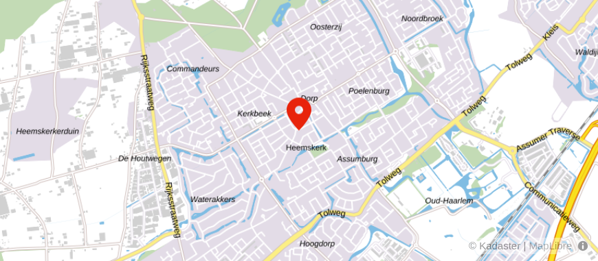 Locatie van Groep Kennemerwaert Accountants