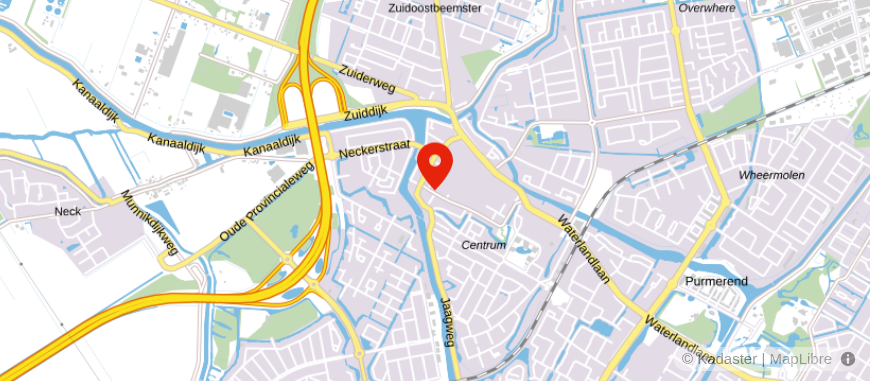 Locatie van Hypotheek Visie Purmerend