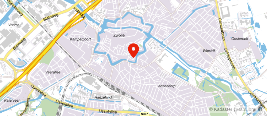 Locatie van Brouwers Accountants & Adviseurs