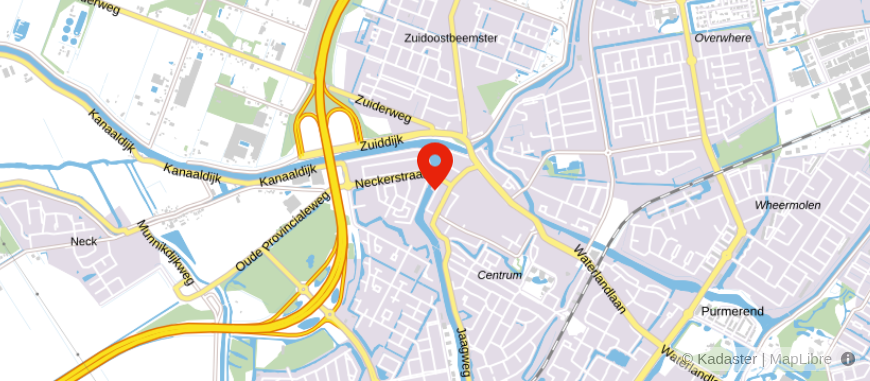 Locatie van Kop of Munt Purmerend