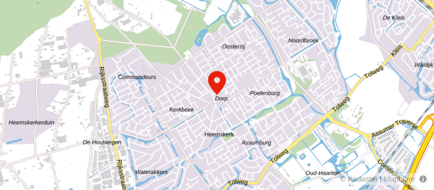 Locatie van Brantjes Verzekeringen