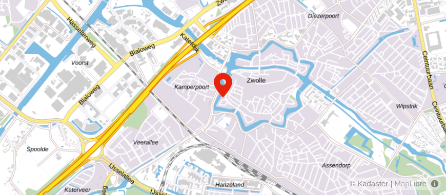 Locatie van De Graaf van Vilsteren, Makelaars en Assurantien
