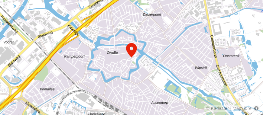 Locatie van Notariskantoor mr. E.M. de Jong