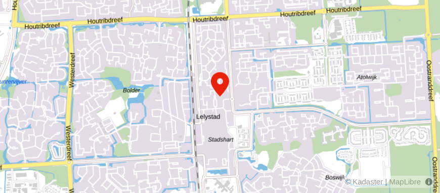 Locatie van KUBUS Lelystad