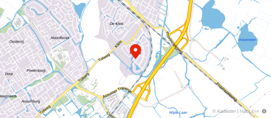 Locatie van Mannaert Assurantiën