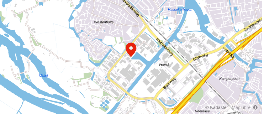 Locatie van Voorst Makelaardij