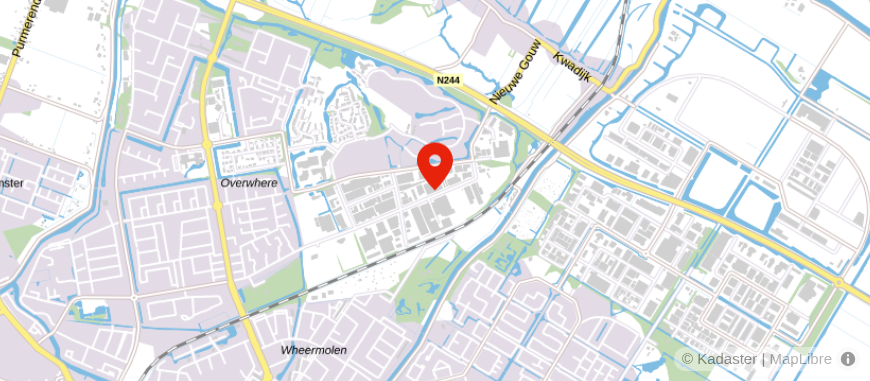 Locatie van Vita Hypotheekadvies Purmerend